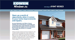 Desktop Screenshot of cowenwindows.co.uk